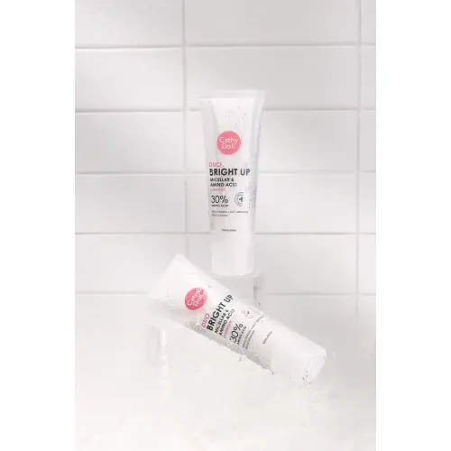 Cathy Doll: Duo Bright Up Micellar & Amino Acid Cleanser | Brightening Facial Cleanser | 100ml