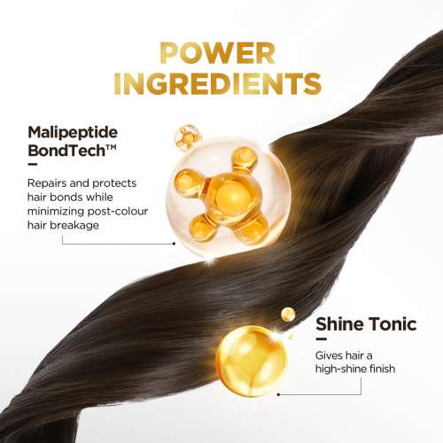 Bblunt: Salon Secret High Shine Conditioning Hair Colour | Chocolate Dark Brown | 100% Grey Coverage | Conditioning Formula | High Shine Finish | 130gm