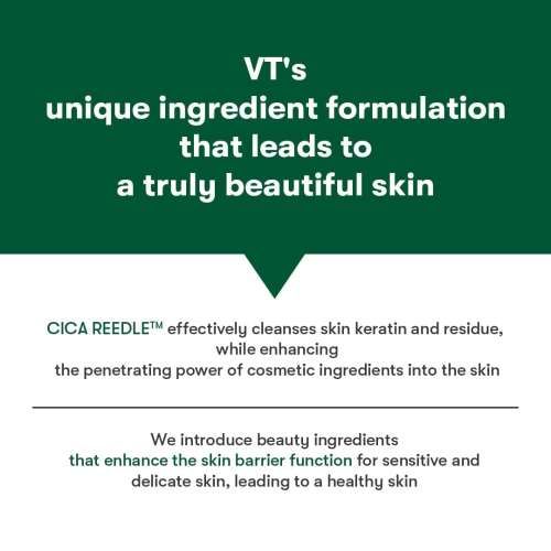 VT Cosmetics: Pro Cica Reedle Shot 100 Stick | Calming Care | Barrier Repair | Micro-Needling | Sensitive Skin | 2ml × 10ea