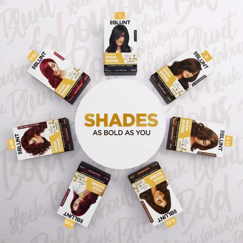 Bblunt: Salon Secret High Shine Conditioning Hair Colour | Chocolate Dark Brown | 100% Grey Coverage | Conditioning Formula | High Shine Finish | 130gm