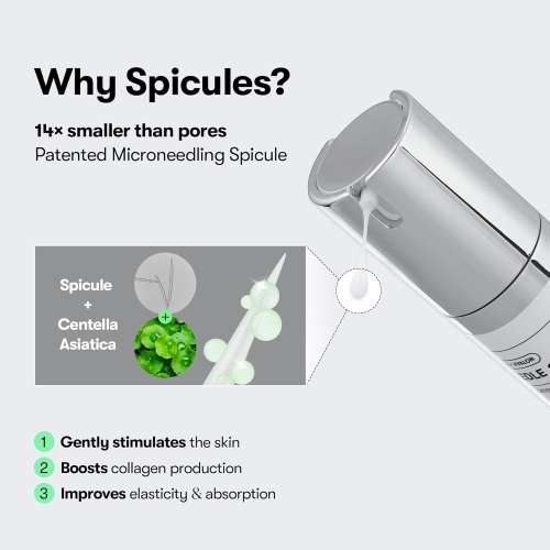 VT Cosmetics: Mild Reedle Shot 50 | Gentle Micro-Needling | Skin Renewal | Sensitive Skin | Daily Essence | 50ml