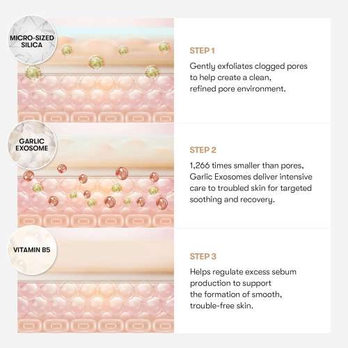 VT Cosmetics: Garlic Ac Reedle Shot Gel Cream | Acne Care | Pore Control | Micro-Needling | Blemish Reduction | 50ml