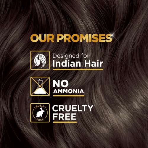 Bblunt: Salon Secret High Shine Conditioning Hair Colour | Chocolate Dark Brown | 100% Grey Coverage | Conditioning Formula | High Shine Finish | 130gm