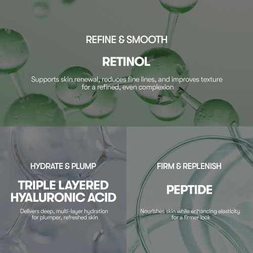 VT Cosmetics: Cica Reti-A Mask | Calming Care | Retinol | Anti-Aging | Wrinkle Reduction | Daily Mask | 30ea