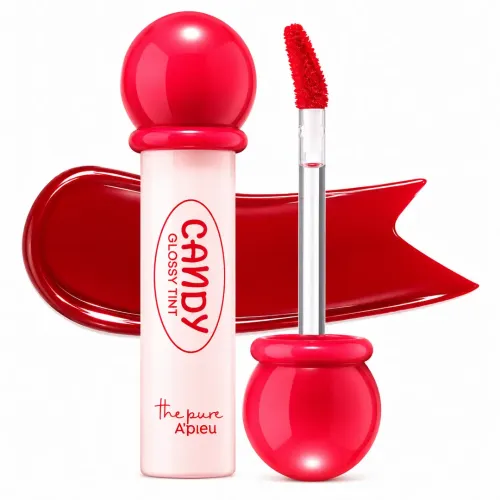 Apieu: The Pure Candy Tint 01 Cherry | Korean Skincare | Moisturizing Formula | Non Sticky |  4ml