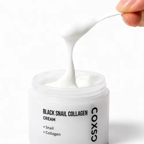 Coxir: Black Snail Collagen Cream | Anti-Aging | Firming & Deep Hydration Face Moisturizer | 50ml