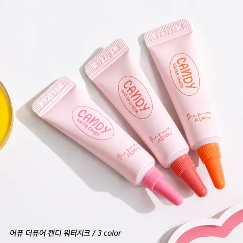 Apieu: The Pure Candy Water Cheek 02 Guava | Natural & Dewy Finish | Deep Hydration | Long-Lasting  | 4.5ml