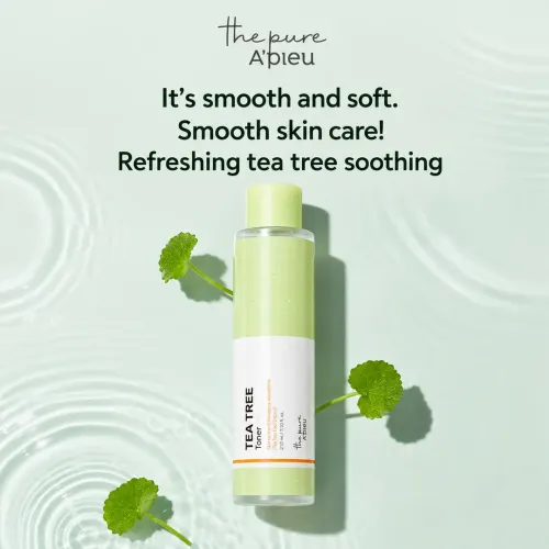 Apieu: The Pure Tea Tree Toner | Hydrating | Skin Balancing | Prep Skin | Pore Care | 210ml