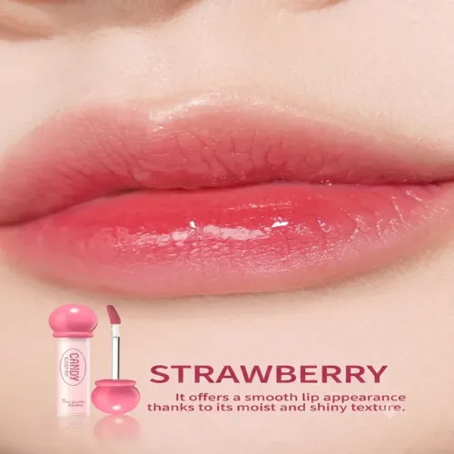 Apieu: The Pure Candy Tint 02 Strawberry |  Korean Skincare | Moisturizing Formula | Non Sticky | 4ml