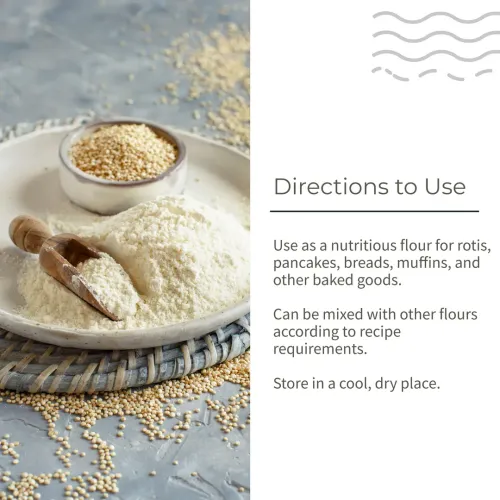 Ecotyl: Quinoa Flour | High Protein | Nutritious Flour | 500gm