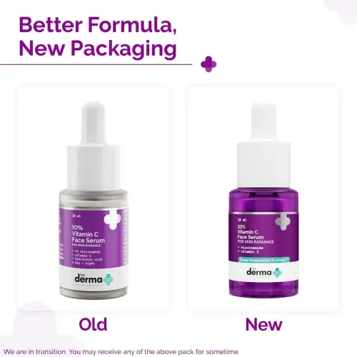 The Derma Co: 10% Vitamin C Face Serum | Skin Radiance | 10ml