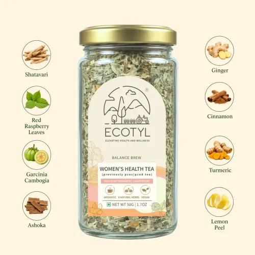 Ecotyl: Women's Health Tea | Hormonal Balance | Herbal Tea | 50gm