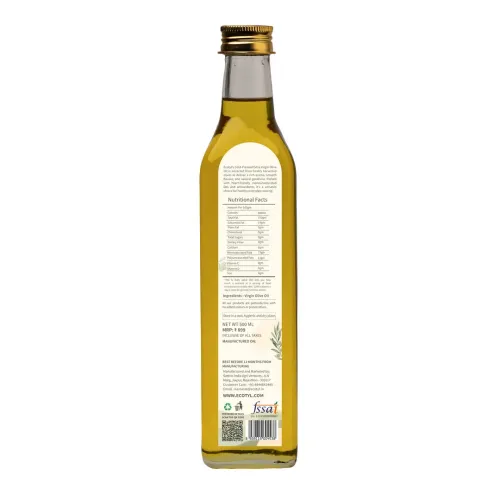 Ecotyl: Extra Virgin Olive Oil | Cold Pressed | Suitable for Cooking | 500ml