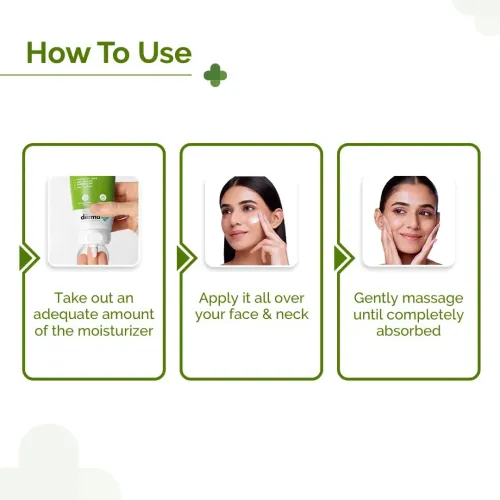 The Derma Co: 1% Salicylic Acid Oil-Free Moisturizer | Face | Oat Extract | Active Acne | 50gm