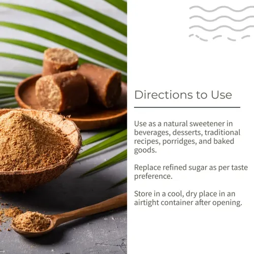 Ecotyl: Palm Jaggery Powder | Natural Sweetener | Rich Caramel Taste | 300gm