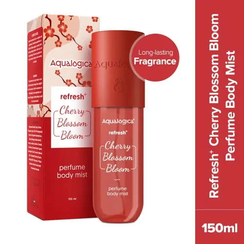 Aqualogica: Refresh+ Perfume Body Mist - Cherry Blossom Bloom 150ml
