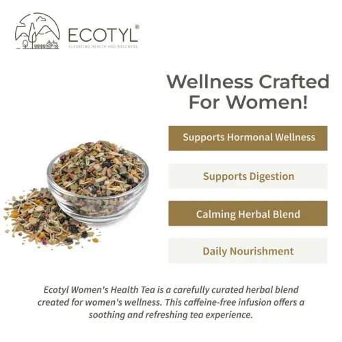 Ecotyl: Women's Health Tea | Hormonal Balance | Herbal Tea | 50gm