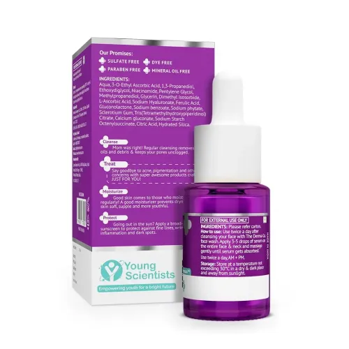 The Derma Co: 10% Vitamin C Face Serum | Skin Radiance | 10ml