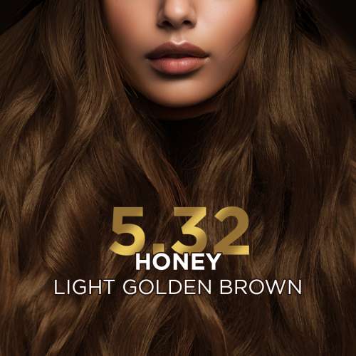 Bblunt: Salon Secret High Shine Conditioning Hair Colour | Honey Light Golden Brown | 100% Grey Coverage | Conditioning Formula | High Shine Finish | 130gm