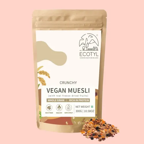 Ecotyl: Vegan Muesli | Freeze Dried Fruits | Nuts Mix | 300gm