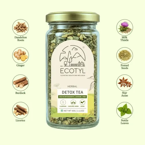 Ecotyl: Detox Tea | Cleansing | Herbal Tea | 60gm