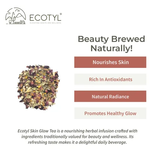 Ecotyl: Skin Glow Tea | Skin Nourishment | Herbal Tea | 60gm