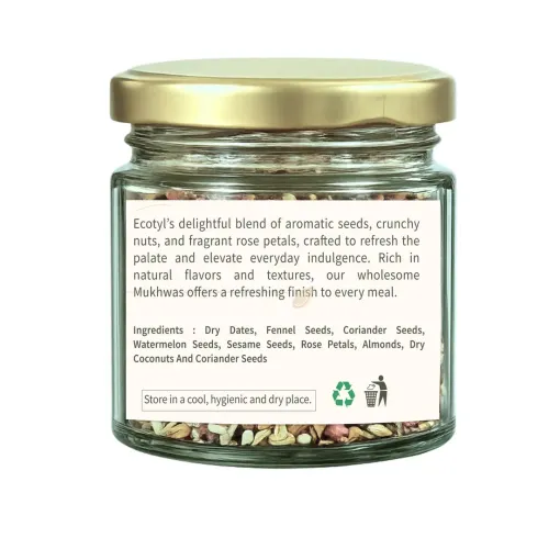 Ecotyl: Vedic Mukhwas | Refreshing Mouth Freshener | Nuts & Seeds Mix | 85gm