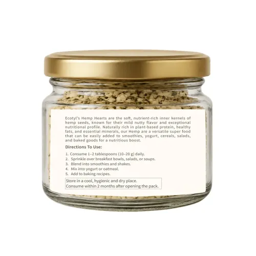 Ecotyl: Hemp Hearts | Rich in Omega-3 & Protein | 175gm