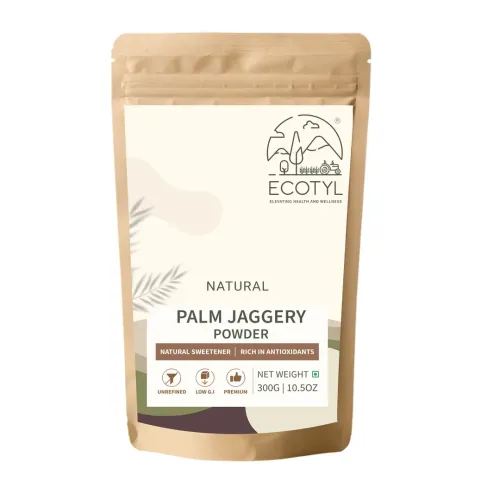 Ecotyl: Palm Jaggery Powder | Natural Sweetener | Rich Caramel Taste | 300gm