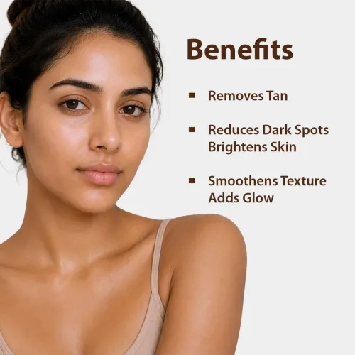 Dermistry: 1% Kojic & 1% Glycolic Acid De Tan Body Face Pack for Lightening Brightening Glowing Skin |300ml