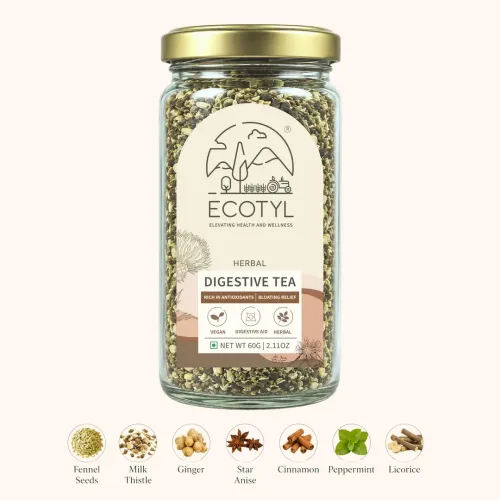Ecotyl: Digestive Tea | Gut Health | Herbal Tea | 60gm