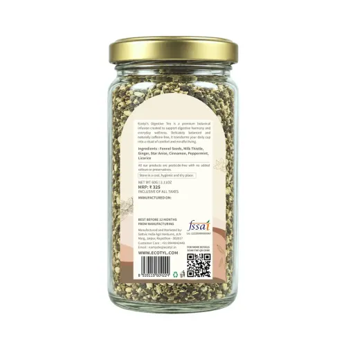 Ecotyl: Digestive Tea | Gut Health | Herbal Tea | 60gm