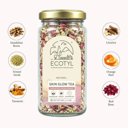 Ecotyl: Skin Glow Tea | Skin Nourishment | Herbal Tea | 60gm
