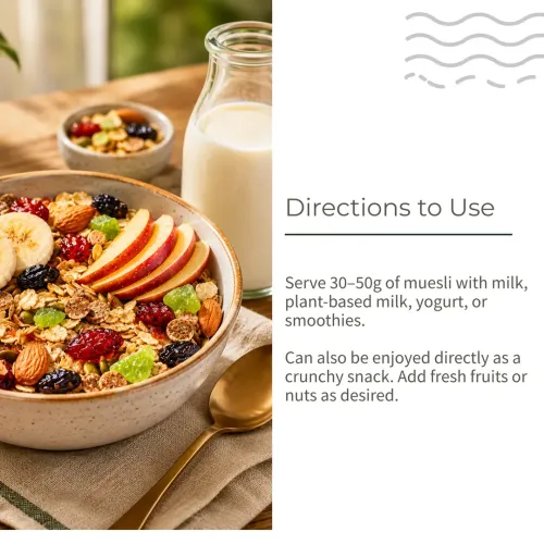 Ecotyl: Vegan Muesli | Freeze Dried Fruits | Nuts Mix | 300gm