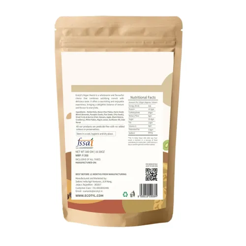 Ecotyl: Vegan Muesli | Freeze Dried Fruits | Nuts Mix | 300gm