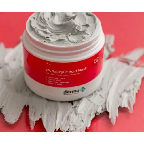 The Derma Co: 2% Salicylic Acid Clay Face Mask | 50gm