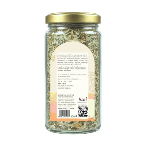 Ecotyl: Women's Health Tea | Hormonal Balance | Herbal Tea | 50gm