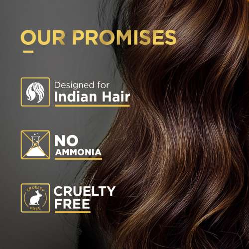 Bblunt: Salon Secret High Shine Conditioning Hair Colour | Coffee Natural Brown | 100% Grey Coverage | Conditioning Formula | High Shine Finish | 130gm