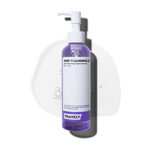 Frankly: Pore Perfect Clear Skin Routine | Deep Cleansing Oil + Toner Pads + Niacinamide 15% Zinc Beads Serum