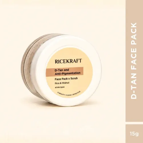 Ricekraft: De-Tan Clear Skin Duo | Scrub & Matcha Clay Mask Combo