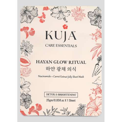 KujaCare: Glow & Hydration Ritual Sheet Mask Set | Haneul + Hayan | Pack of 6