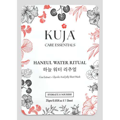 KujaCare: Jelly Sheet Mask - Haneul Water Ritual | Hydrating & Nourishing Face Mask | Deep Moisture Care | Pack of 5
