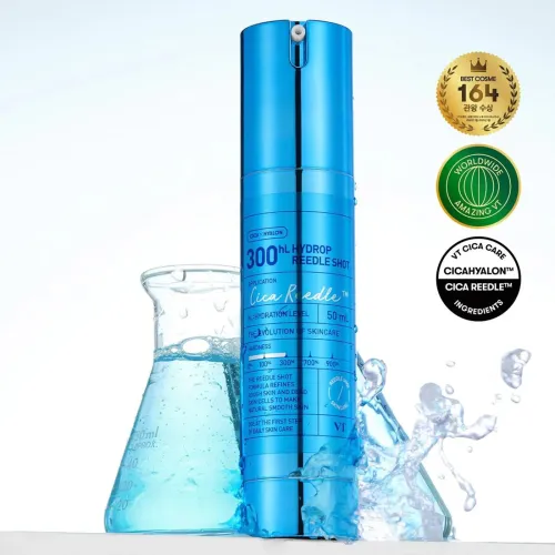 VT Cosmetics: Hydrop Reedle Shot 300hL | Intense Hydration | Intensive Micro-Needling | Deep Moisture | Skin Plumping | 50ml