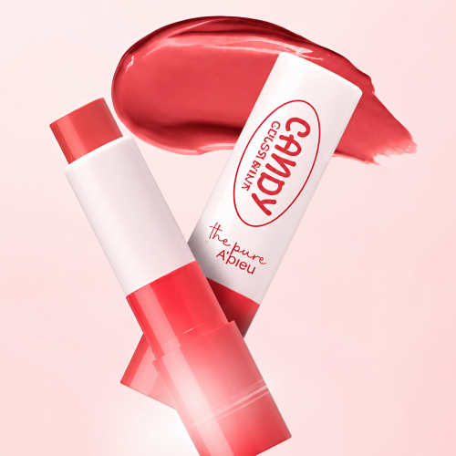 Apieu: The Pure Candy Color  Balm 03 Apple | Korean Skincare | Nourishing and Hydrating Lips | Daily Care  | 3.9g