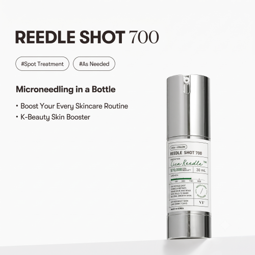 VT Cosmetics: Reedle Shot 700 Essence | Intensive Micro-Needling | Skin Renewal | Anti-Aging | Deep Penetration | 30ml