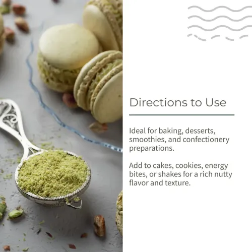 Ecotyl: Pistachio Flour | Gluten Free | Healthy Baking Flour | 200gm
