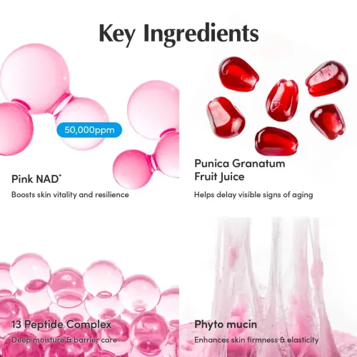 Eqqualberry: NAD+ Peptide Boosting Cream | Peptide Face Cream | Firming | Anti-Wrinkle | Skin Elasticity | 50ml