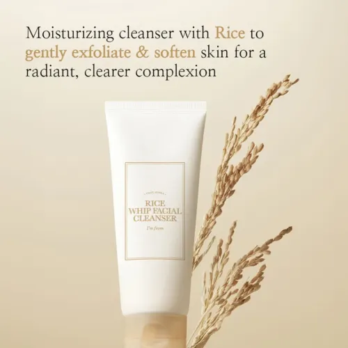 I'm From: Rice Whip Facial Cleanser | Brightening | Gentle Foaming Cleanser |  150ml