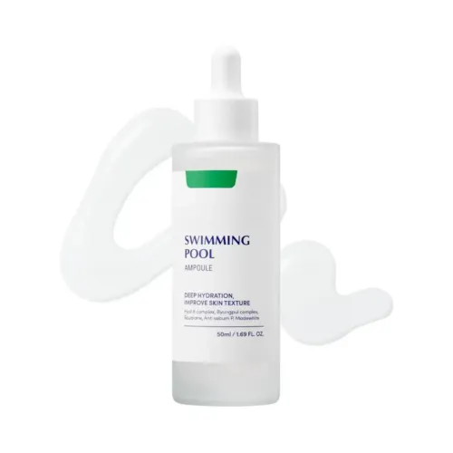 Eqqualberry: Swimming Pool Ampoule | Hydrating Face Ampoule | Deep Moisture | Glass Skin | Barrier Repair | 50ml