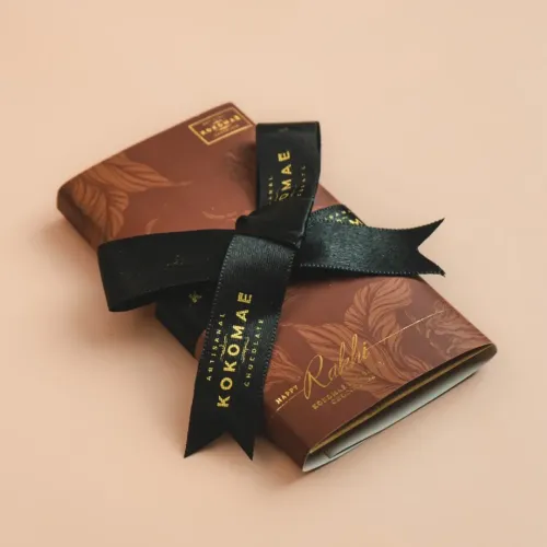 Kokomae: Coffee With 72% Dark Chocolate Rakhi Gift Combo | 2 x 50gm